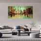 Abstract Cityscape Modern Sky Wall Art Canvas Office Home Room Framed 120x60cm