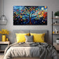 Bright Radiant Sun Suitable Wall Art Canvas Office Home Room Framed 120x60cm