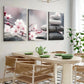 3pcs Abstract Gray And White Stones Stacked Wall Art Set Canvas Framed 40x60cm - High Quality Print 100% Australian Made Wall Canvas Ready to Hang