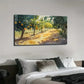 Neat Fruit Trees Grow Along Wall Art Canvas Office Home Room Framed 120x60cm