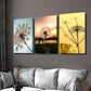 3pcs Vibrant Sunset & Golden Hour Scenes Wall Art Set Canvas Framed 40x60cm - High Quality Print 100% Australian Made Wall Canvas Ready to Hang