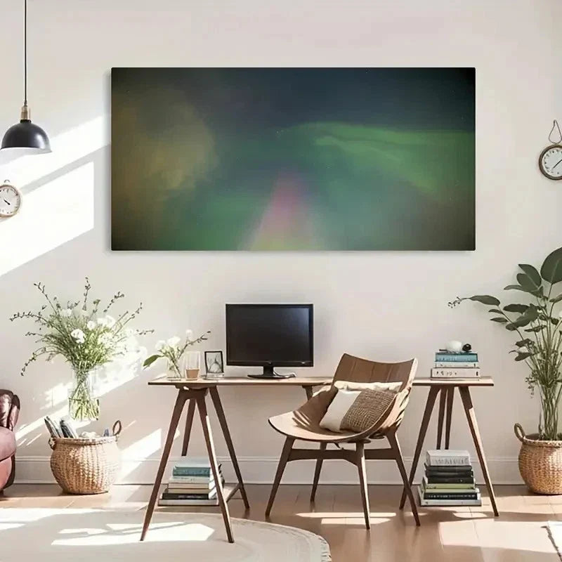 Vintage & Contemporary Style Wall Art Canvas Office Home Room Framed 80x45cm