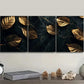 3pcs Cherry Blossom in Vase Floral Design Metal Print Ready to Hang Art