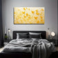 Yellow Butterfly Suitable Wall Art Canvas Office Home Room Framed 80x45cm