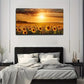 Sunflowers Magnificent Wall Art Canvas Office Home Room Framed 80x45cm