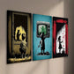 3pcs Boys & Girls Graffiti Style Wall Art Set Canvas Framed 40x60cm - High Quality Print 100% Australian Made Wall Canvas Ready to Hang