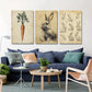 3pcs Orange Carrot Beautiful Bunnies Black Metal Print Ready to Hang Art