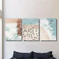 3pcs Beach Aerial Scene Landscape Theme Wall Art Set Canvas Framed 40x60cm - High Quality Print 100% Australian Made Wall Canvas Ready to Hang