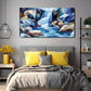 Waterfall & Stream Suitable Wall Art Canvas Office Home Room Framed 120x60cm