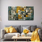 Modern Landscape Theme Wall Art Canvas Office Home Room Framed 80x45cm