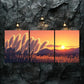 3pcs Exquisite Autumn Sun Shine Calm Perfect Wall Art Set Canvas Framed 40x60cm - High Quality Print 100% Australian Made Wall Canvas Ready to Hang