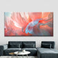 Graceful Flower Petals Wall Art Canvas Office Home Room Framed 80x45cm