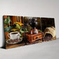 3pcs Fashion Delicious Coffee Theme Wall Art Set Canvas Framed  40x60cm - High Quality Print 100% Australian Made Wall Canvas Ready to Hang