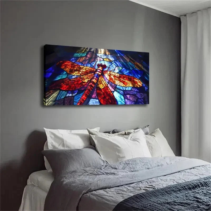 Modern Minimalist Vibracnt Color Wall Art Canvas Office Home Room Framed 120x60cm