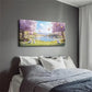 Three White Rabbits Lying Grass Wall Art Canvas Office Home Room Framed 120x60cm