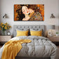 Warm Mother And Daughter Wall Art Canvas Office Home Room Framed 80x45cm