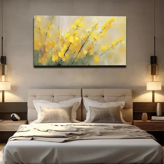 The Picture Features Small Yell Wall Art Canvas Office Home Room Framed 120x60cm