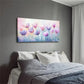 A Dreamlike Sea Of Tulips Wall Art Canvas Office Home Room Framed 120x60cm