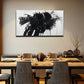 Black And White Graffiti Wall Art Canvas Office Home Room Framed 120x60cm