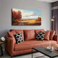 Rustic Countryside Scenery Wallc Art Canvas Office Home Room Framed 120x60cm