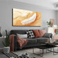 Realistic White Feather Wall Art canvas office home room framed 120x60cm
