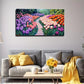 Color Tulip Path Decoration Wall Art Canvas Office Home Room Framed 120x60cm