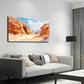 Bottom Of The Valley Is Light Wall Art Canvas Office Home Room Framed 120x60cm