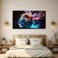 Magical Lion's Head Interior Wall Art Canvas Office Home Room Framed 120x60cm