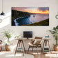 Rustic Modern Seaside Sea Décor Wall Art Canvas Office Home Room Framed 120x60cm