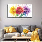 Vibrant Colors Decor Wall Art Canvas Office Home Room Framed 80x45cm