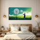 Dandelion Modern Wall Art Canvas Office Home Room Framed 80x45cm