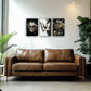3pcs Skeleton with Rose Abstract Metal Print Ready to Hang Art