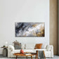 Abstract Flow Neutral Tones Wall Art Canvas Office Home Room Framed 120x60cm