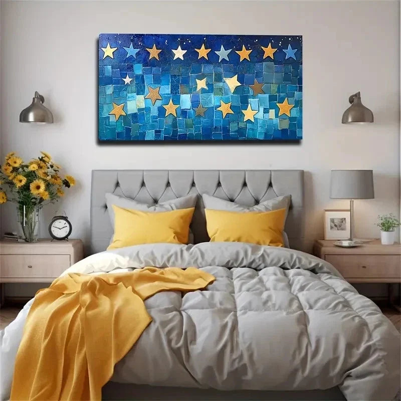 Full Of Dreamy Colors Wall Art Canvas Office Home Room Framed 120x60cm