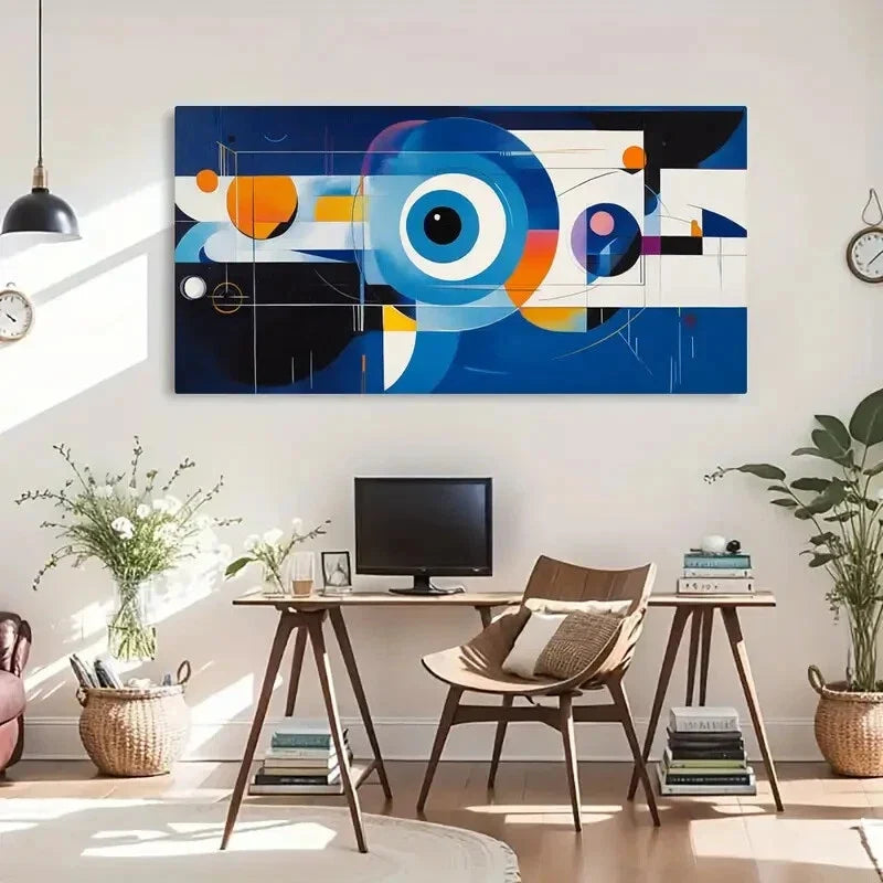Minimalist & Bohemian Décor Wall Art Canvas Office Home Room Framed 120x60cm