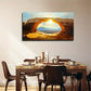 Naturally Formed Arches Wall Art Canvas Office Home Room Framed 120x60cm