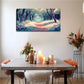 The Tree Canopies On Both Side Wall Art Canvas Office Home Room Framed 120x60cm
