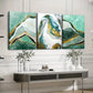 3pcs Simple Nordic Style Abstract Geometry Color Wall Art Set Canvas Framed 40x60cm - High Quality Print 100% Australian Made Wall Canvas Ready to Hang