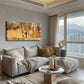 Kangaroo Carrying a Joey Wall Art Canvas Office Home Room Framed 120x60cm