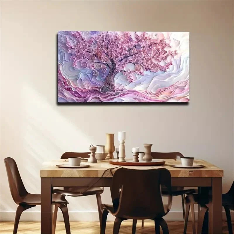 Minimalist Style Floor Deco Wall Art Canvas Office Home Room Framed 80x45cm