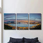 3pcs Niterói City Park Night View Landscape Wall Art Set Canvas Framed 40x60cm - High Quality Print 100% Australian Made Wall Canvas Ready to Hang