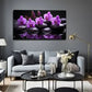 Stereo Landscape Flower Wall Art Canvas Office Home Room Framed 120x60cm