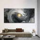 Dragon & Cloud Patterns Wall Art Canvas Office Home Room Framed 80x45cm
