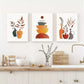 3pcs Modern Elegant Aesthetic Kitchen Wall Art Set Canvas Framed 40x60cm - High Quality Print 100% Australian Made Wall Canvas Ready to Hang
