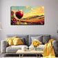 Golden Yellow Sky Below Wall Art Canvas Office Home Room Framed 120x60cm