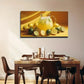 Lemonade Pitcher Lemons & Limes Wall Art Canvas Office Home Room Framed 120x60cm