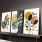 3pcs Abstract Minimalist Boho Art Wall Art Set Canvas Framed 40x60cm - High Quality Print 100% Australian Made Wall Canvas Ready to Hang