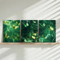 3pcs Underwater Butterfly Canvas Wall Art Set Canvas Framed 40x60cm - High Quality Print 100% Australian Made Wall Canvas Ready to Hang