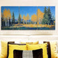 3pcs Autumn Birch Forest Vibrant Fall Colors Metal Print Ready to Hang Art