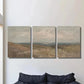 3pcs Vintage Antique Beach Hut Painting Wall Art Set Canvas Framed 40x60cm - High Quality Print 100% Australian Made Wall Canvas Ready to Hang